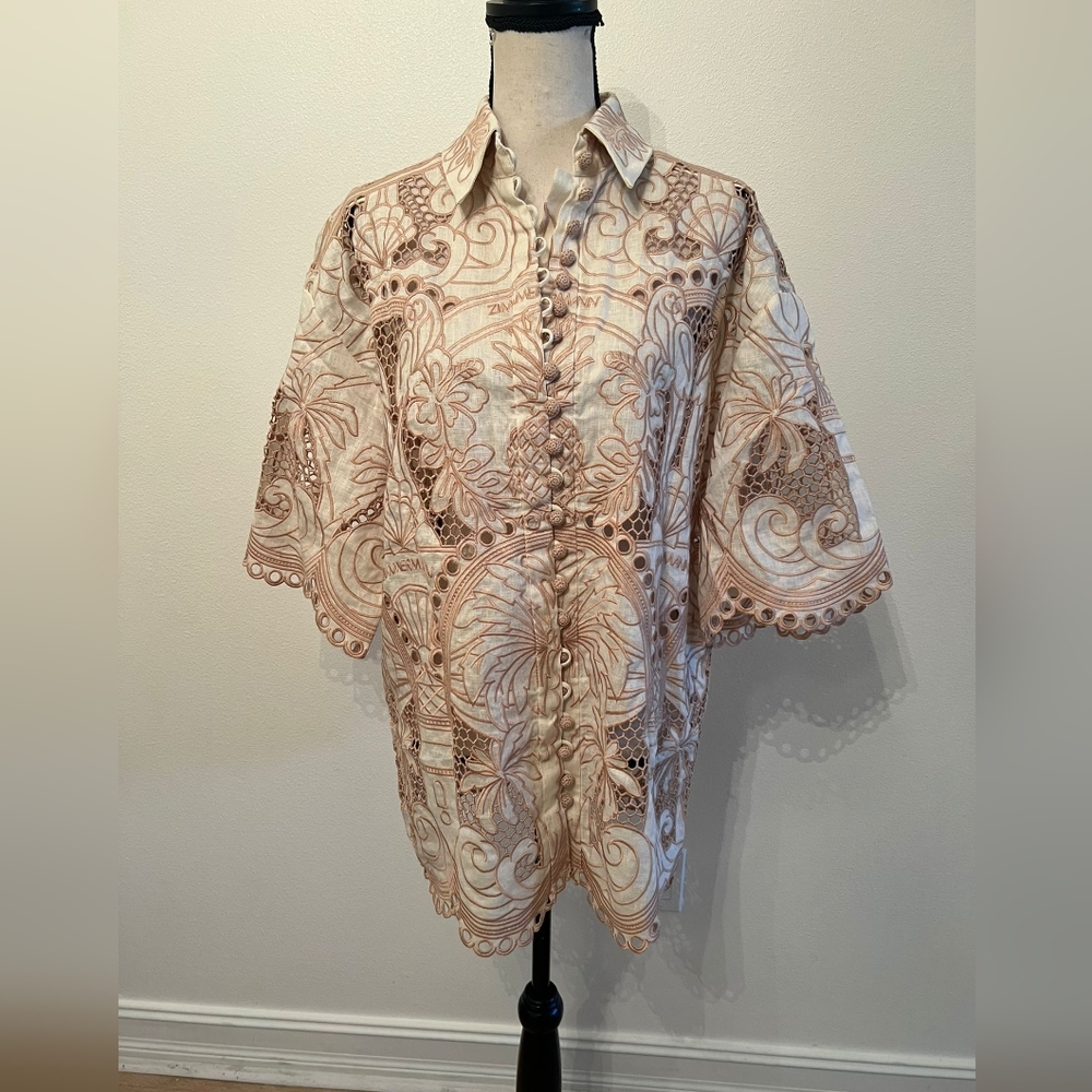 Zimmermann blouse size:6